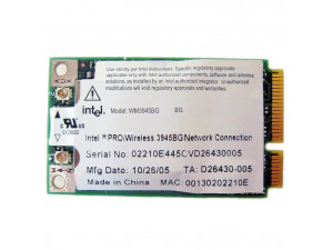 Wifi Intel WM3945BG Lenovo 3000 41W1035